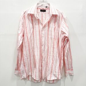 Giorgio Armani Le Collezioni Vintage Long Sleeve Stripe Button Down Shirt 18